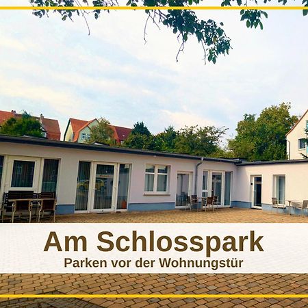 Fewo Urban Gotha - Apartment Orangerie - Am Schlosspark- Parken An Der Der Tuer- Barrierefrei, 900 Meter Zum Bahnhof - Wallbox Kültér fotó