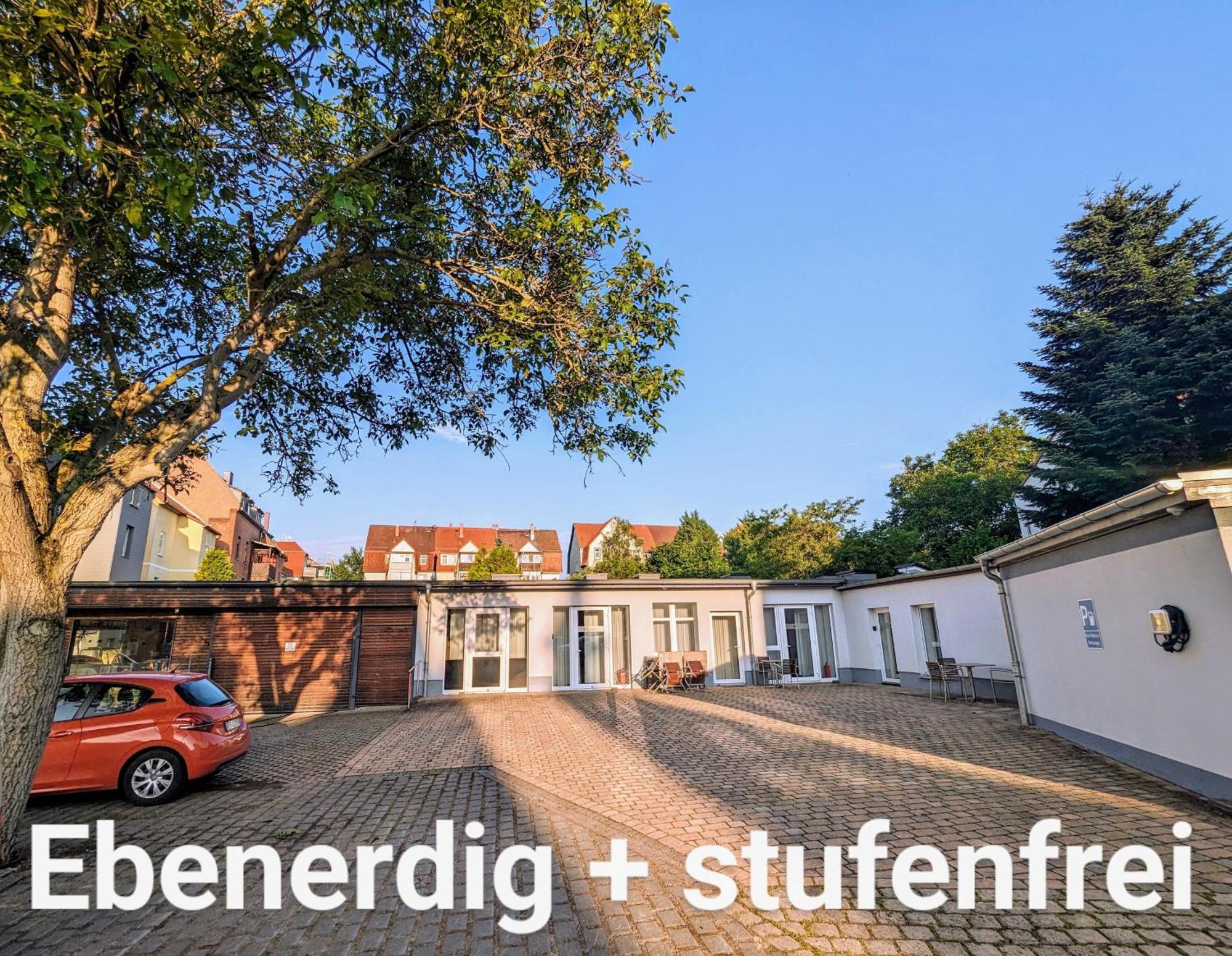 Fewo Urban Gotha - Apartment Orangerie - Am Schlosspark- Parken An Der Der Tuer- Barrierefrei, 900 Meter Zum Bahnhof - Wallbox Kültér fotó