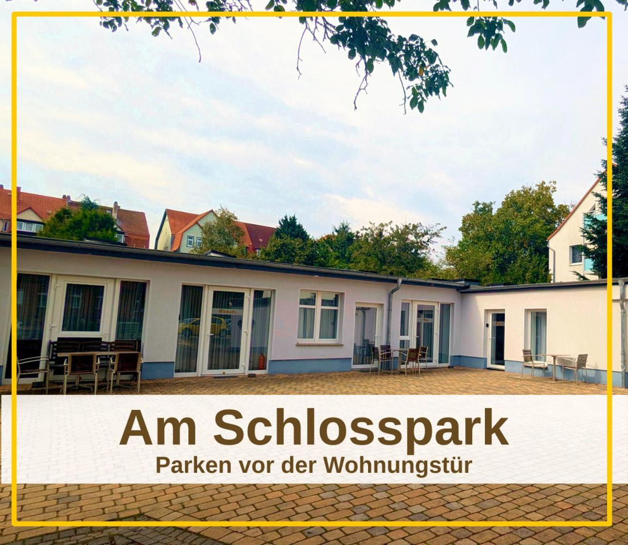 Fewo Urban Gotha - Apartment Orangerie - Am Schlosspark- Parken An Der Der Tuer- Barrierefrei, 900 Meter Zum Bahnhof - Wallbox Kültér fotó